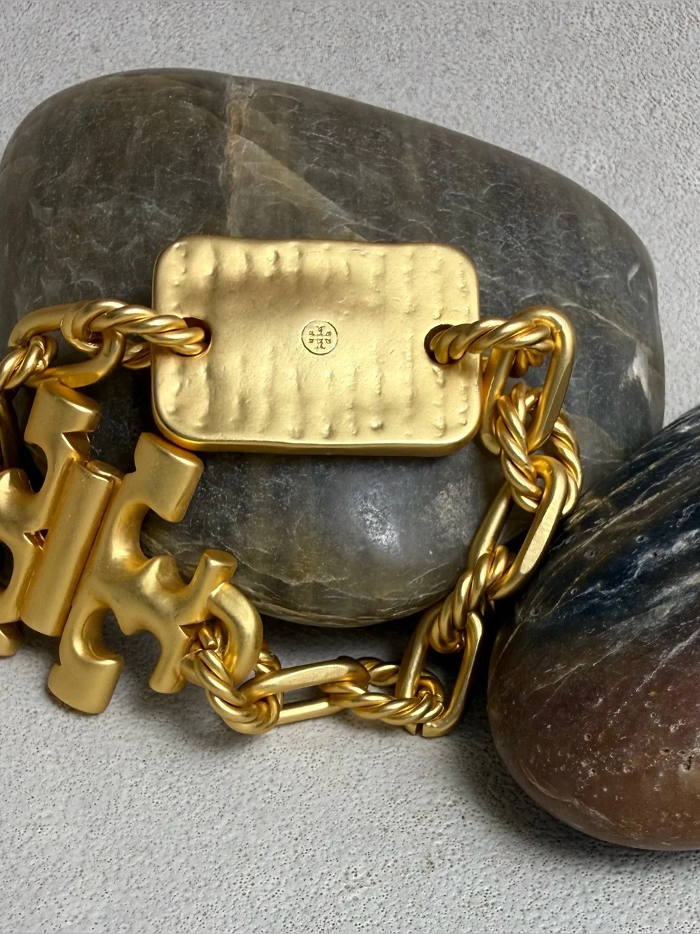 Tory Burch Gold-Tone Chain Bracelet